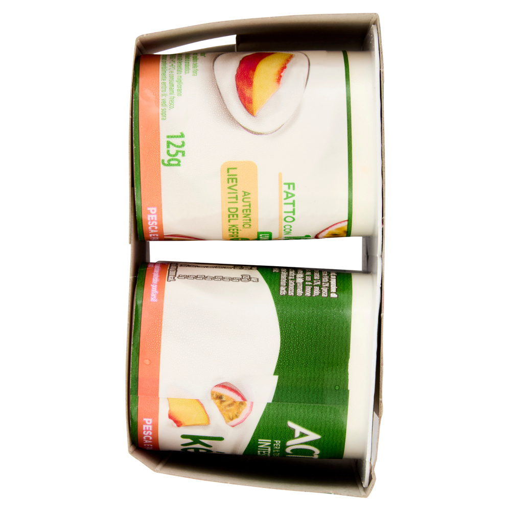 Activia Kéfir Al Cucchiaio, Pesca E Passion Fruit, Con Autentici ...