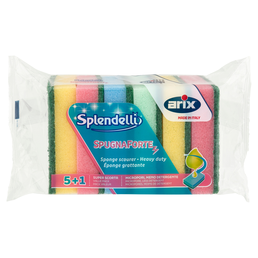 Arix Splendelli Spugnaforte 5+1 Pz - Easycoop.com