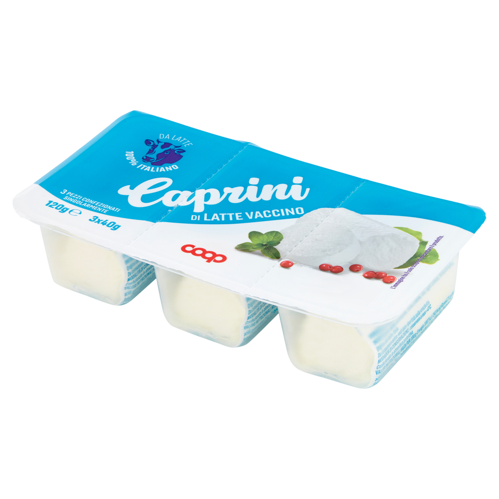 Caprini Di Latte Vaccino 3 X 40 G - Easycoop.com