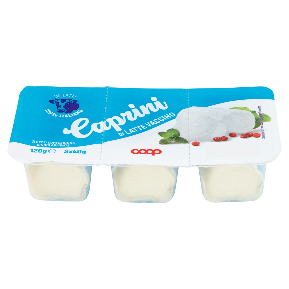 Caprini Di Latte Vaccino 3 X 40 G - Easycoop.com