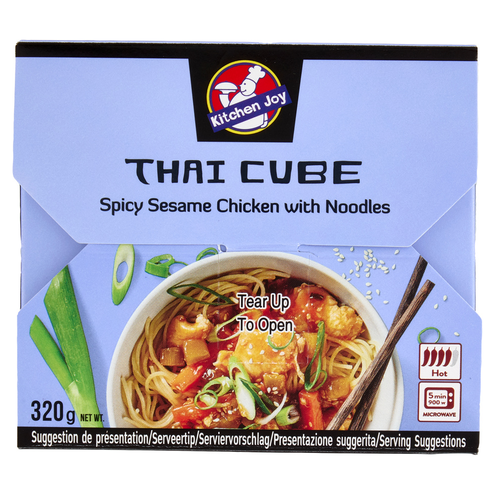 Kitchen Joy Thai Cube Spicy Sesame Chicken With Noodles 320 G ...