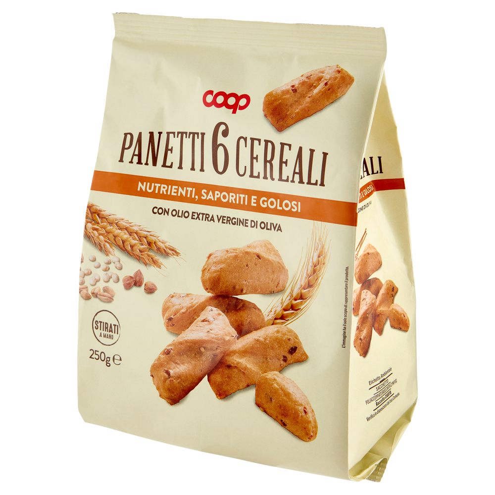 Panetti 6 Cereali 250 G - Easycoop.com