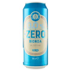 0,0% La Zero Bionda 50 Cl