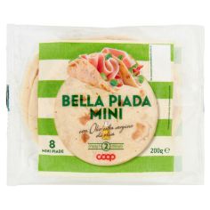 Bella Piada Mini Con Olio Extra Vergine Di Oliva 8 X 25 G