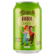 Birra Lager 330 Ml
