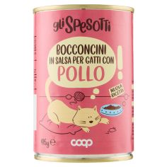 Bocconcini In Salsa Per Gatti Adulti Con Pollo 415 G