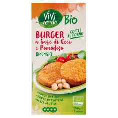 Burger A Base Di Ceci E Pomodoro Biologici 2 X 95 G