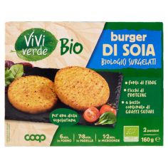 Burger Di Soia Biologici Surgelati 2 X 80 G