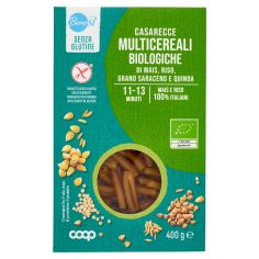 Casarecce Multicereali Biologiche Di Mais, Riso, Grano Saraceno E Quinoa Senza Glutine 400 G