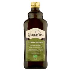 Costa D'oro Il Biologico Fruttato Leggero Olio Extra Vergine Di Oliva Non Filtrato 1 L