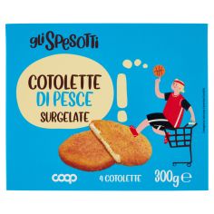 Cotolette Di Pesce Surgelate 4 X 75 G