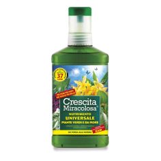 Crescita Miracolosa Concime Universale Per Piante Verdi E Da Fiore Liquido 375ml