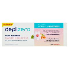 Depilzero Crema Depilatoria Gambe & Braccia 150 Ml + 50 Ml Gratis