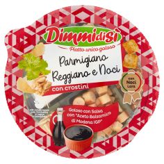Dimmidisì Piatto Unico Goloso Parmigiano Reggiano E Noci Con Crostini 130 G