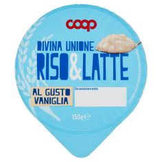 Divina Unione Riso & Latte Al Gusto Vaniglia 150 G