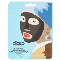 Dizao Hyaluron And Charcoal Face Black Botomask 25 G