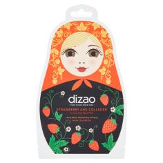 Dizao Strawberry And Collagen Firming Face Black Mask 25 G