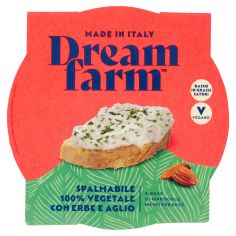 Dreamfarm Spalmabile 100% Vegetale Con Erbe E Aglio 110 G