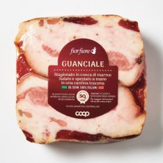Fette Di Guanciale Stagionato In Conca Di Marmo Da Suini 100% Italiani 250 G Ca