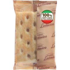 Forno Ludovico Focaccia Tradizionale Con Farina Di Grano Italiano 135g