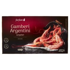 Gamberi Argentini Surgelati Interi 400 G