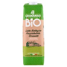 Granarolo Bio Latte Biologico Parzialmente Scremato Uht A Lunga Conservazione 1 L