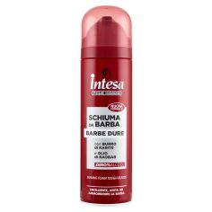 Intesa Pour Homme Schiuma Da Barba Barbe Dure Con Burro Di Karité E Olio Di Baobab 300 Ml