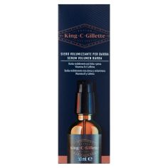 King C Gillette Siero Volumizzante Per Barba 50 Ml