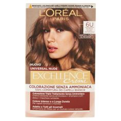 L'oreal Paris Colorazione Permanente Senza Ammoniaca, Riflesso Universale, Biondo Scuro 6u