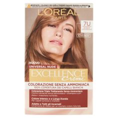 L'oreal Paris Colorazione Permanente Senza Ammoniaca, Riflesso Universale, Biondo 7u