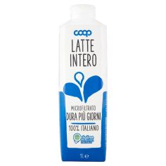 Latte Intero Microfiltrato Dura Più Giorni 1 L