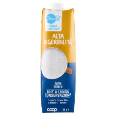 Latte Intero Uht A Lunga Conservazione Senza Lattosio* 1 L