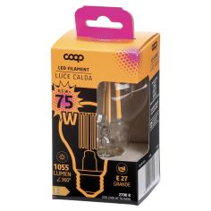 Led Goccia Luce Calda 75w E27 1055 Lumen 360°