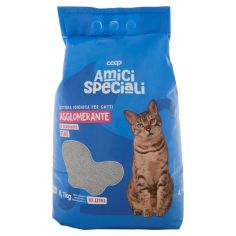 Lettiera Igienica Per Gatti Agglomerante Di Bentonite Fine 8,1 Kg