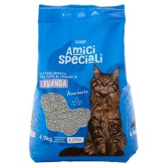 Lettiera Igienica Per Gatti Al Profumo Di Lavanda 4,9 Kg