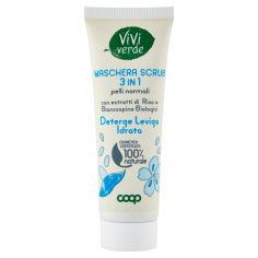 Maschera Scrub 3 In 1 Pelli Normali 50 Ml
