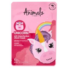 Masquebar Pretty Animalz Unicorn Anti-imperfection Sheet Mask 1 Mask 21 Ml