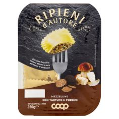 Mezzelune Con Tartufo E Porcini Ripieni D'autore 250 G
