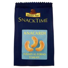 Mister Nut Snack Time Anacardi Tostati Al Forno E Salati 200 G