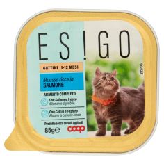 Mousse Ricca In Salmone Gattini 1-12 Mesi 85 G