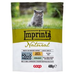 Natural Crocchette Ricche In Pollo Fresco Gatti Adulti Sterilizzati 400 G