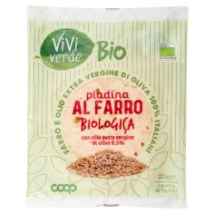 Piadina Al Farro Biologica Con Olio Extra Vergine Di Oliva 8,5% 3 X 75 G