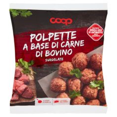Polpette A Base Di Carne Di Bovino Surgelate 400 G