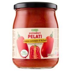 Pomodori Pelati 100% Italiano A Basso Contenuto Di Nichel 540 G