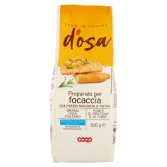 Preparato Per Focaccia Con Farina Macinata A Pietra 500 G