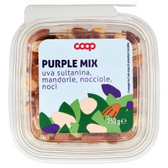 Purple Mix Uva Sultanina, Mandorle, Nocciole, Noci 250 G