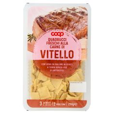 Quadrucci Freschi Alla Carne Di Vitello 250 G