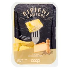 Ravioli Con Cacio E Pepe Ripieni D'autore 250 G
