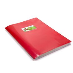 Riplast Coprimaxi Quaderno Formato Maxi Plastificato Rosso Con Etichetta