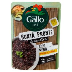 Riso Gallo Bontà Pronte Da Condire Riso Nero 250 G